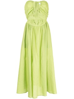 Marysia платье Limone без бретелей