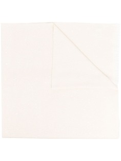 Brunello Cucinelli кашемировый шарф с бахромой