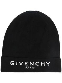 Givenchy шапка бини с вышитым логотипом