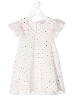 Stella McCartney Kids блузка в горох с оборками