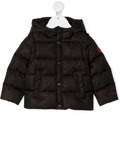 Moncler Enfant пуховик с капюшоном