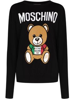 Moschino джемпер Italian Teddy Bear