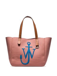 JW Anderson сумка-тоут Belt из канваса с вышивкой