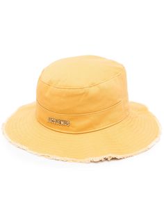Jacquemus широкополая шляпа с логотипом
