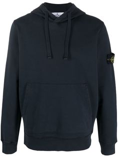 Stone Island худи с нашивкой-логотипом