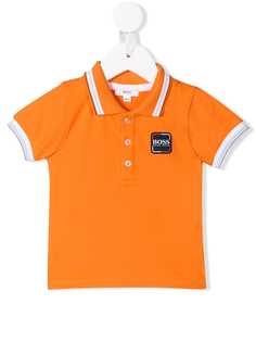 BOSS Kidswear рубашка-поло с логотипом