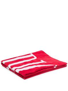 Emporio Armani пляжное полотенце с логотипом