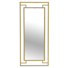 Зеркало настенное group (to4rooms) золотой 90.0x2.0x40.0 см.
