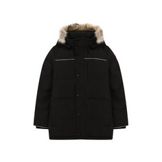 Пуховая куртка Eakin с меховой отделкой на капюшоне Canada Goose