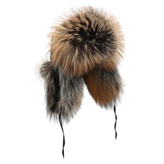 Шапка-ушанка Дарья из меха лисы FurLand