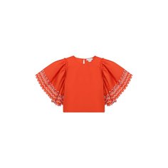 Хлопковая блузка Stella McCartney