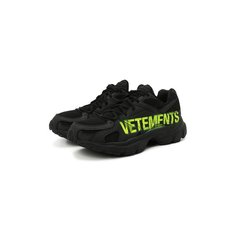 Текстильные кроссовки VETEMENTS