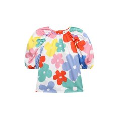 Хлопковая блузка Stella McCartney