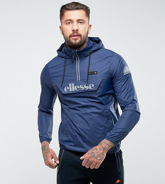 Темно-синяя свободная куртка со светоотражающим логотипом Ellesse-Темно-синий