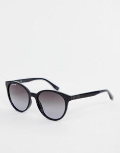 Круглые солнцезащитные очки Lacoste L887S-Черный