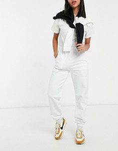 Белые спортивные штаны SNDYS Luxe-Белый