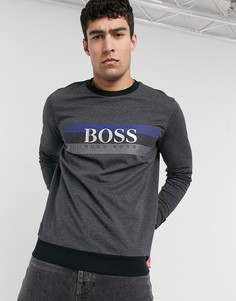 Темно-серый свитшот BOSS Bodywear