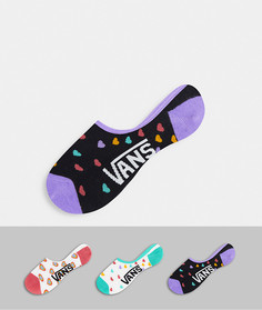 Набор из трех пар носков радужных цветов Vans-Многоцветный