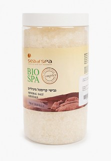 Соль для ванн Sea of Spa SEA of SPA, Натуральная соль с минералами Мертвого моря (производство Израиль), 1 кг