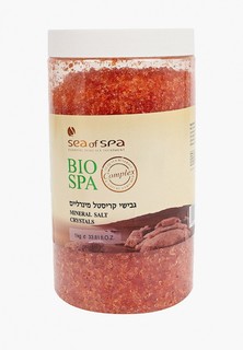 Соль для ванн Sea of Spa SEA of SPA Соль с ароматом розы и минералами Мертвого моря (производство Израиль), 1 кг
