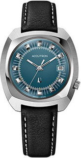 Японские наручные мужские часы Bulova 2SW6B002. Коллекция Accutron