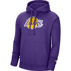 Мужская худи Los Angeles Lakers Pullover Fleece Essential Nike