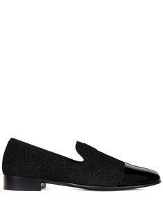 Giuseppe Zanotti лоферы Lewis со стразами