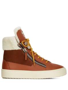 Giuseppe Zanotti высокие кроссовки Trek