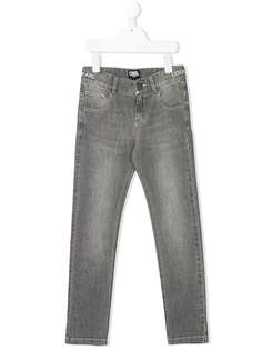 Karl Lagerfeld Kids джинсы узкого кроя