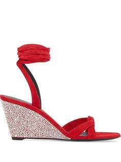 Giuseppe Zanotti босоножки с кристаллами