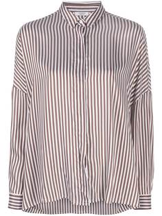 Peserico рубашка в тонкую полоску