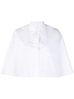 MM6 Maison Margiela укороченная рубашка
