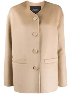Marc Jacobs пальто на пуговицах без воротника