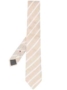 Brunello Cucinelli полосатый галстук
