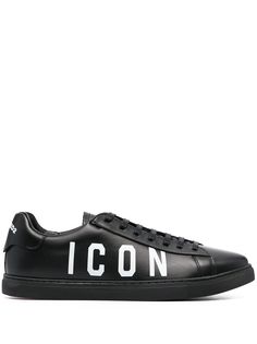 Dsquared2 кеды с принтом Icon