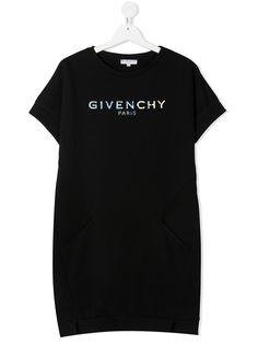Givenchy Kids платье-футболка с логотипом