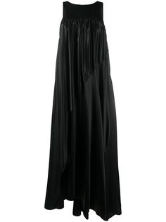 Nina Ricci платье макси асимметричного кроя