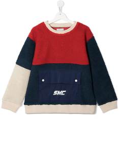 Stella McCartney Kids толстовка в стиле колор-блок