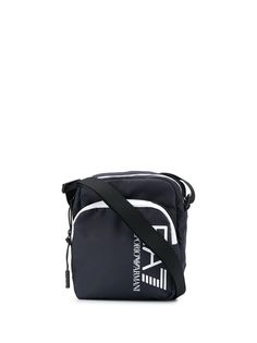 Ea7 Emporio Armani сумка-мессенджер на молнии с логотипом