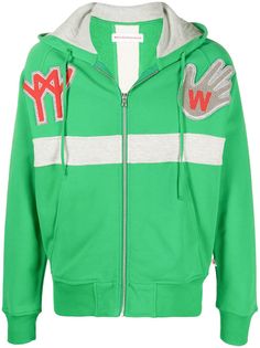 Walter Van Beirendonck Pre-Owned худи Hand On Heart на молнии