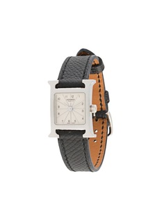 Hermès наручные часы pre-owned с корпусом в форме буквы H Hermes
