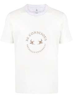 Brunello Cucinelli футболка Be Conscious с круглым вырезом