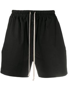 Rick Owens длинные шорты с кулиской