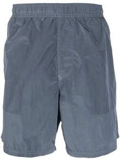 Stone Island шорты с нашивкой-логотипом
