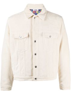 Gcds куртка-рубашка с логотипом на подкладке