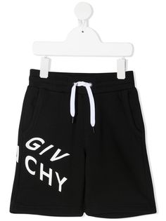 Givenchy Kids спортивные шорты с логотипом