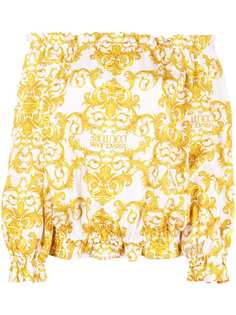 Versace Jeans Couture блузка с принтом Barocco
