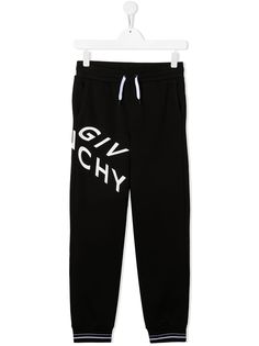 Givenchy Kids спортивные брюки с логотипом