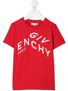 Givenchy Kids футболка с логотипом