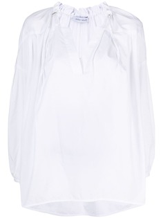 Christian Wijnants блузка с оборками на воротнике и укороченными рукавами